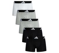 adidas Trunk (5PK) - Active Flex Cotton - Comfortable Underwear, 917 Assorted, L