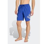 Adidas Big Bars 8´´ Swimming Shorts Blue S Men