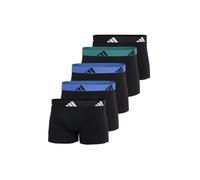 adidas Men's Active Flex Cotton Boxer Shorts, Black (Multi), Pack of 5, Assorted_4am019, XXL