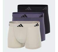 Adidas Mens Active Flex Cotton Trunk 3 Pack Underwear Multicolour S M L XL XXL
