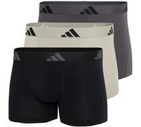 adidas Mens Active Flex Cotton Trunk (3pk) in .Multi - Multicolour - Size Small