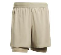 adidas Men's Adi365 Running Essentials 2In1 Shorts, Wonder Cargo, L