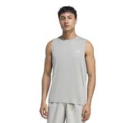 adidas Men's adi365 Running Essentials Tank, Medium Grey Heather, M