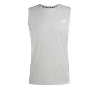 adidas Men's adi365 Running Essentials Tank, Medium Grey Heather, S