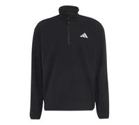 adidas Men's Adi365 Running Essentials Winterized Fleece Half-Zip Sweatshirt, black, L