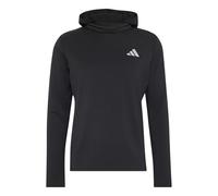 adidas Men's Adi365 Running Essentials Winterized Long Sleeve Sweatshirt, black, L