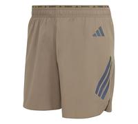 adidas Men's Adi365 Running Formotion Iconic Shorts, Khaki Six/Black, 4XL 5 inch