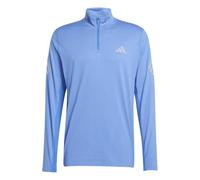adidas Men's ADI365 Running Iconic Half Zip, ray blue, M