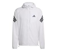 adidas Men's ADI365 Running Iconic Jacket, white, XL