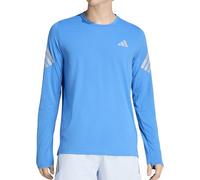 adidas Men's ADI365 Running Iconic Long Sleeve, ray Blue, M