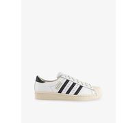 Adidas Mens Adidas Superstar Vintage Leather Low-Top Trainers Core White Core Black Cr 5.5