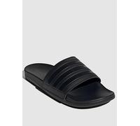 adidas Mens Adilette Comfort Sliders, Core Black/Core Black/Core Bla, Size 6, Men Core Black/Core Black/Core Bla