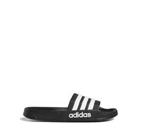 adidas Men's Adilette Shower Sandal, Black White White, 7 UK