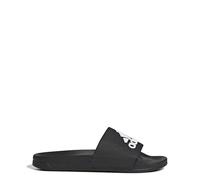 adidas Men's Adilette Shower Sandal, Black White White Wh, 9 UK