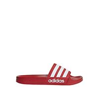 adidas Men's Adilette Shower Sandal, Scarlet Core White Scarlet, 10.5 UK