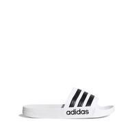 adidas Men's Adilette Shower Sandal, White Blanco, 10 UK