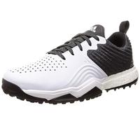adidas Men's Adipower S4 Golf Shoes, Black Black White Silver B37173, 7.5 UK