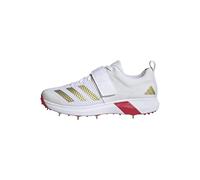 adidas Men's Adipower Vector, Cloud White/Gold Metallic/Pure Ruby, 7.5 UK