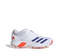 adidas Mens Adipower Vector Mid 20 Cricket Shoes White/Lucid Blue 12 (47.3)