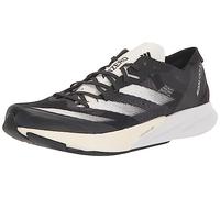 adidas Men's Adizero Adios 8 Running Shoes Sneaker, Carbon/White/Black, 10.5