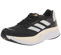 adidas Men's Adizero Boston 10, Core Black/Cloud White/Gold Metallic, 12