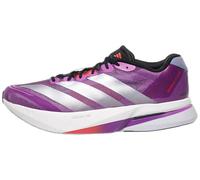 adidas Men's Adizero Boston 13 Running Shoes Sneaker, Purple Burst/Silver Metallic/Lucid Red, 7.5 UK
