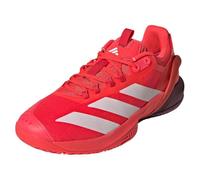 adidas Men's Adizero Cybersonic 2 Tennis Shoes Sneaker, Lucid Red/Zero Metallic/Aurora Ruby, 11.5 UK