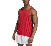 adidas Adizero Essentials Mens Running Vest - Red