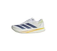 adidas Men's Adizero Sl2 Shoes, FTWR White/Dark Blue/Dual Yellow, 7.5 UK