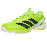 adidas Men's Adizero Ubersonic 5 Tennis Shoes Sneaker, Lucid Lemon/Black/White, 6 UK