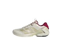 adidas Men's Adizero Ubersonic 5 Tennis Trainers | Breathable Mesh Upper, Heel Lock Support, Fast Footwork Support, Recycled Materials, Tennis Court Shoes for Men