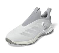 adidas Men's Adizero ZG BOA Spikeless Shoes, Footwear White/Silver Metallic/Light Solid Grey, 10