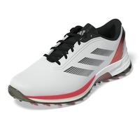 adidas Men's Adizero ZG Spikeless Shoes, Footwear White/Lucid Red/Core Black, 10
