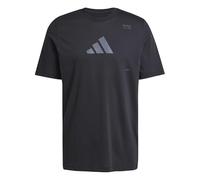 adidas Men's AEROREADY All-Gym Category Graphic Tee, Black/Grey six, 6XL