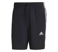 adidas Men's AEROREADY Essentials Chelsea 3-Stripes Shorts, Black / White, XL