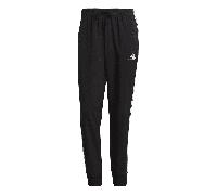 Adidas Mens AEROREADY Essentials Tapered Cuff Woven 3-Stripes Pant Colour: Black, Size: Large
