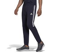 adidas Men's Aeroready Sereno Slim Tapered-Cut 3-Stripes Pants, Ink, Large