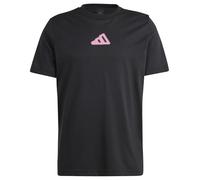 adidas Men's AEROREADY Tennis Play Graphic Tee, Black, S