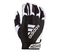 adidas mens AF1439 Football Receiver Glove Black/White Small US