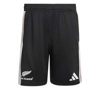 adidas Men's All Blacks Gym Short Shorts, All Black/White, XL