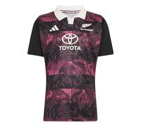 adidas Men's All Blacks Training for South Africa Tour Shirt, Maroon, M