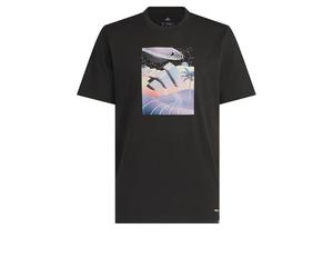 adidas Men's All Day I Dream About Summer (A.D.I.D.A.S.) Graphic Tee, Black, M