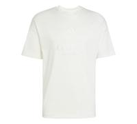 adidas Men's All SZN Embroidered Graphics T-Shirt, Off White, S