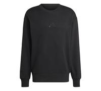 adidas Men's ALL SZN FRENCH TERRY CREW, black, M
