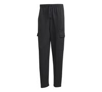 adidas Men's All SZN French Terry Loose Cargo Open Hem Pants, Black, S
