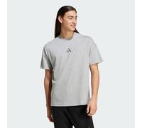 adidas Sportswear Mens All Season T-Shirt - Grey, Medium Grey Heather, Size M, Men Medium Grey Heather