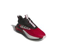 adidas Mens Alphaboost V2 Kansas Jayhawks Lace Up Sneakers Shoes Casual - Blue, Team Power Red/Black/Cool Grey/Rutgers University, 16 Women/15 Men