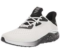 adidas Men's Alphabounce 1 Sneaker, White/Iron Metallic/Black, 11