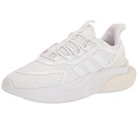 adidas Men's Alphabounce+ Shoes Running, White/White/White, 10.5 UK