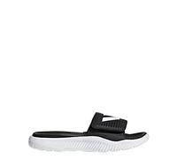adidas Men's Alphabounce Slide Sandals, White Core Black White, 11.5 UK
